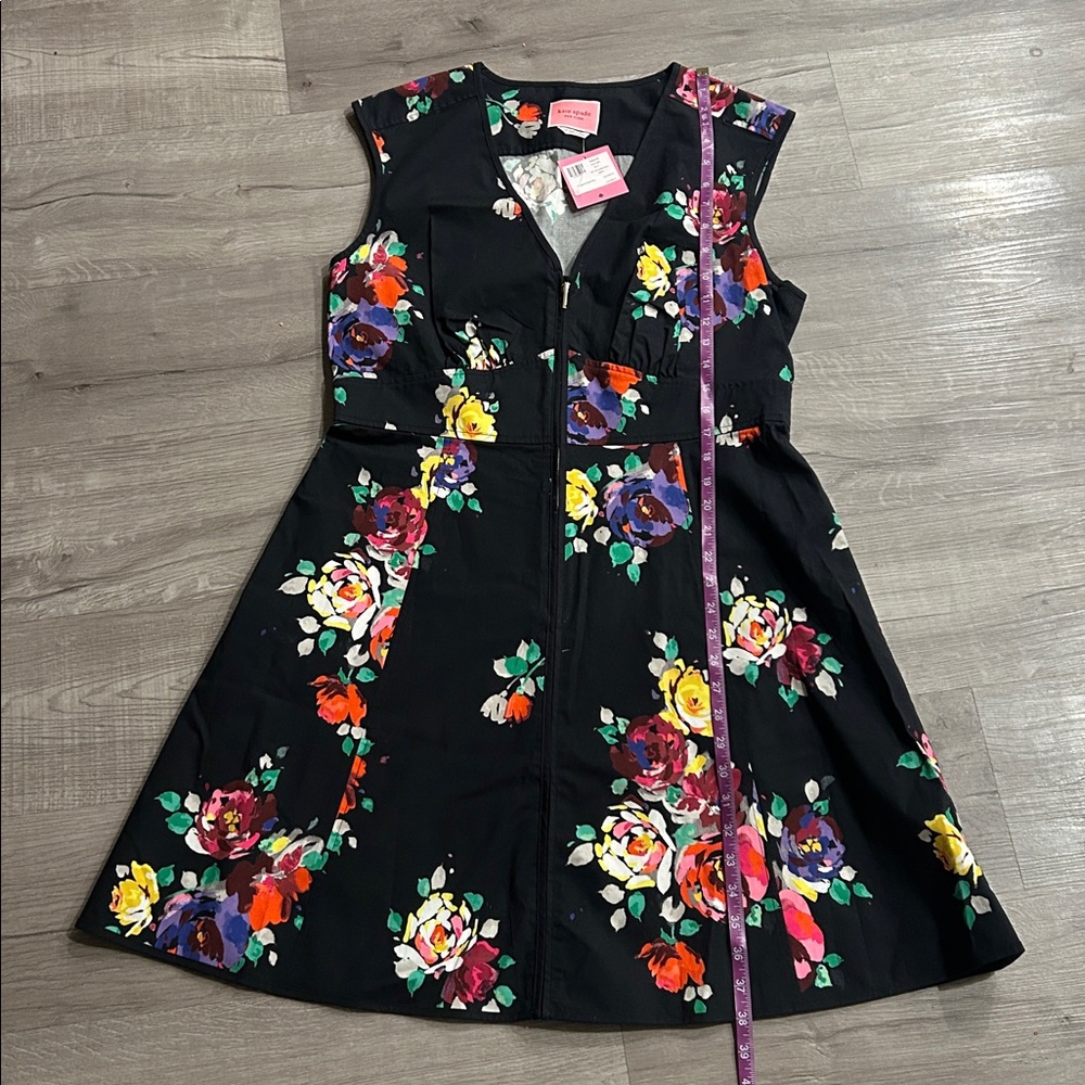 KATE SPADE | rare roses poplin dress - Picture 13 of 16